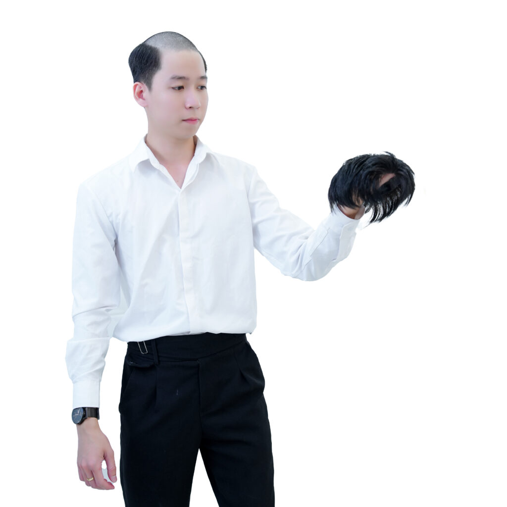 Tóc Giả Nam Kiểu Ivy League