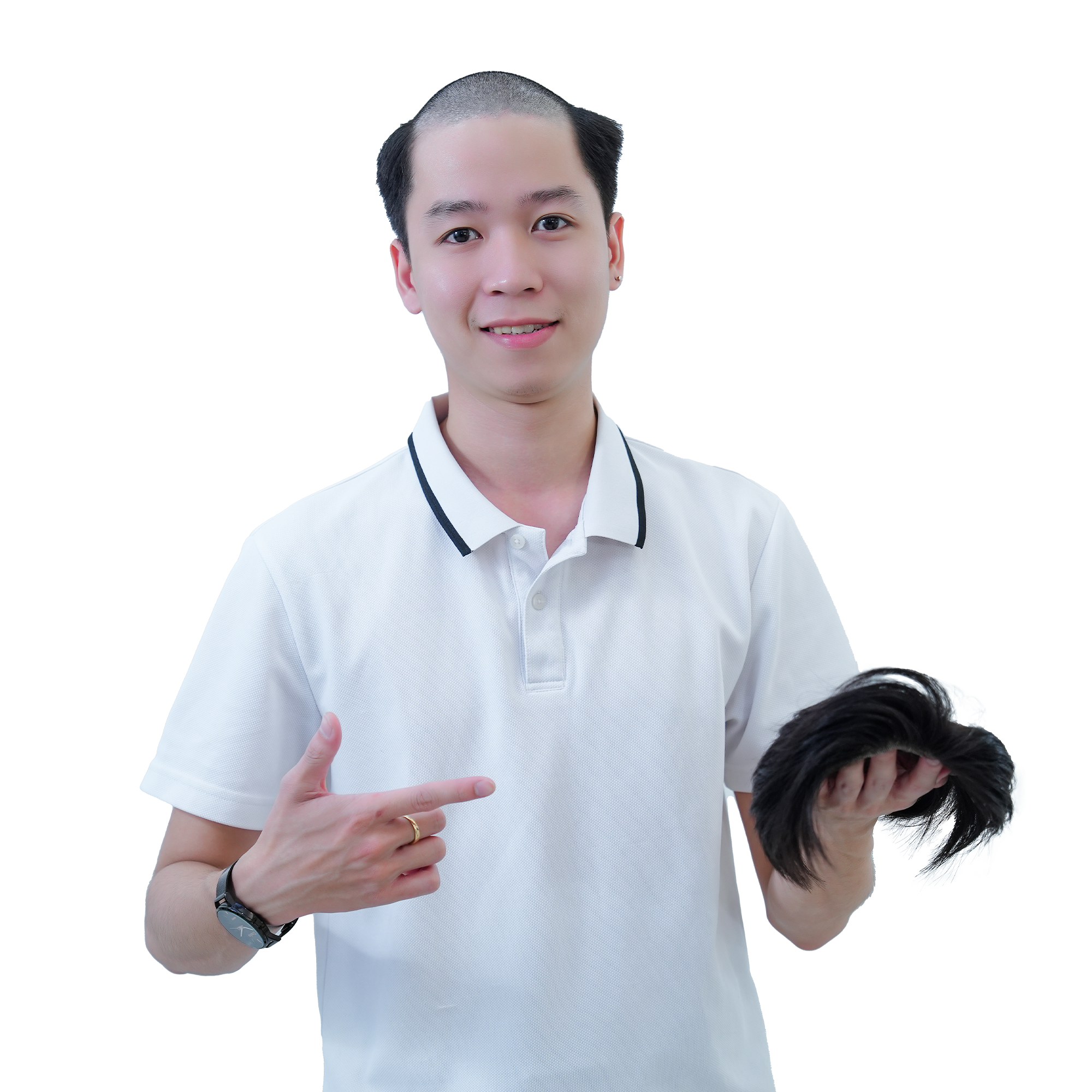 tóc giả nam