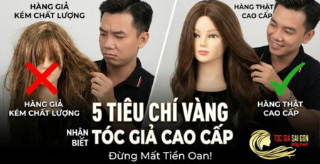 5 Tiêu Chí Vàng Nhận Biết Tóc Giả Cao Cấp