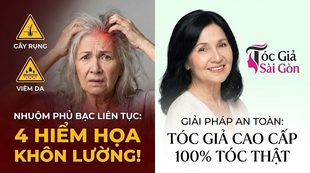 Hiểm họa nhuộm phủ bạc liên tục