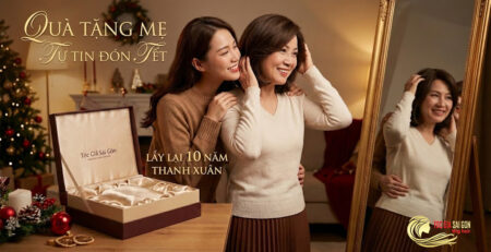 Tóc giả trung niên cao cấp