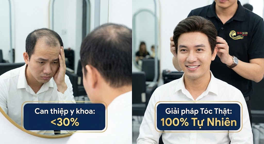 Tóc thưa do di truyền