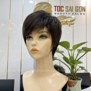 Tóc giả nguyên đầu tém nữ WHu121 của Tóc Giả Sài Gòn