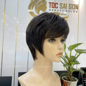 Tóc giả nguyên đầu tém nữ WHu121 của Tóc Giả Sài Gòn