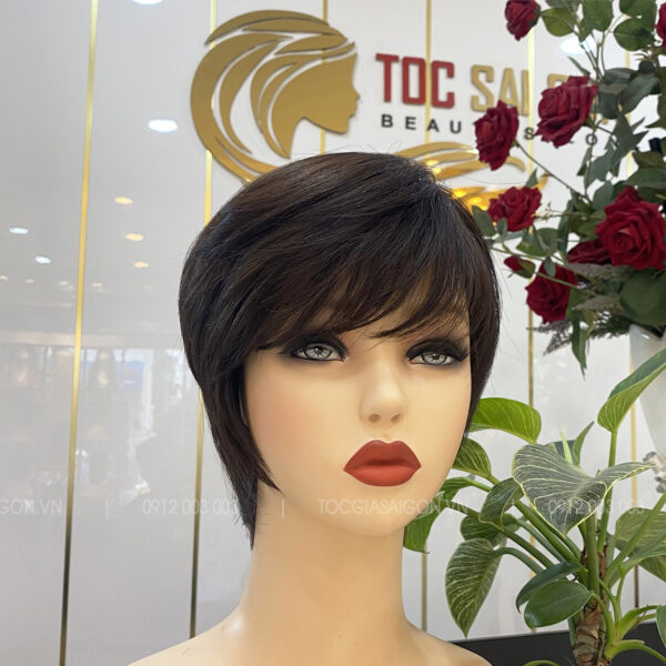 Tóc giả nguyên đầu tém nữ WHu142 của Tóc Giả Sài Gòn